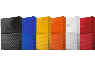 Western digital 1 to jaune et rouge